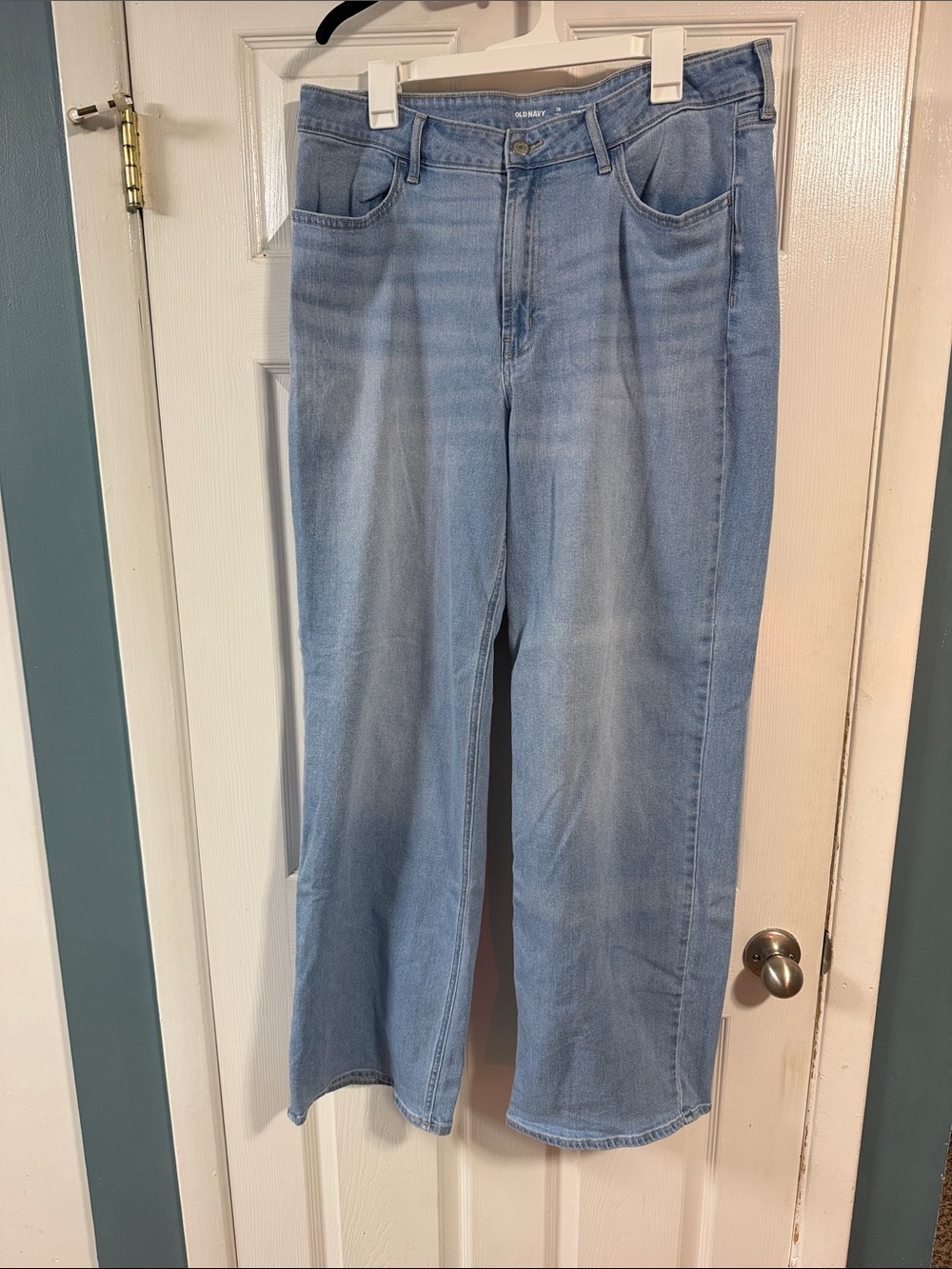 Old Navy high rise wow wide leg jeans 16 TALL